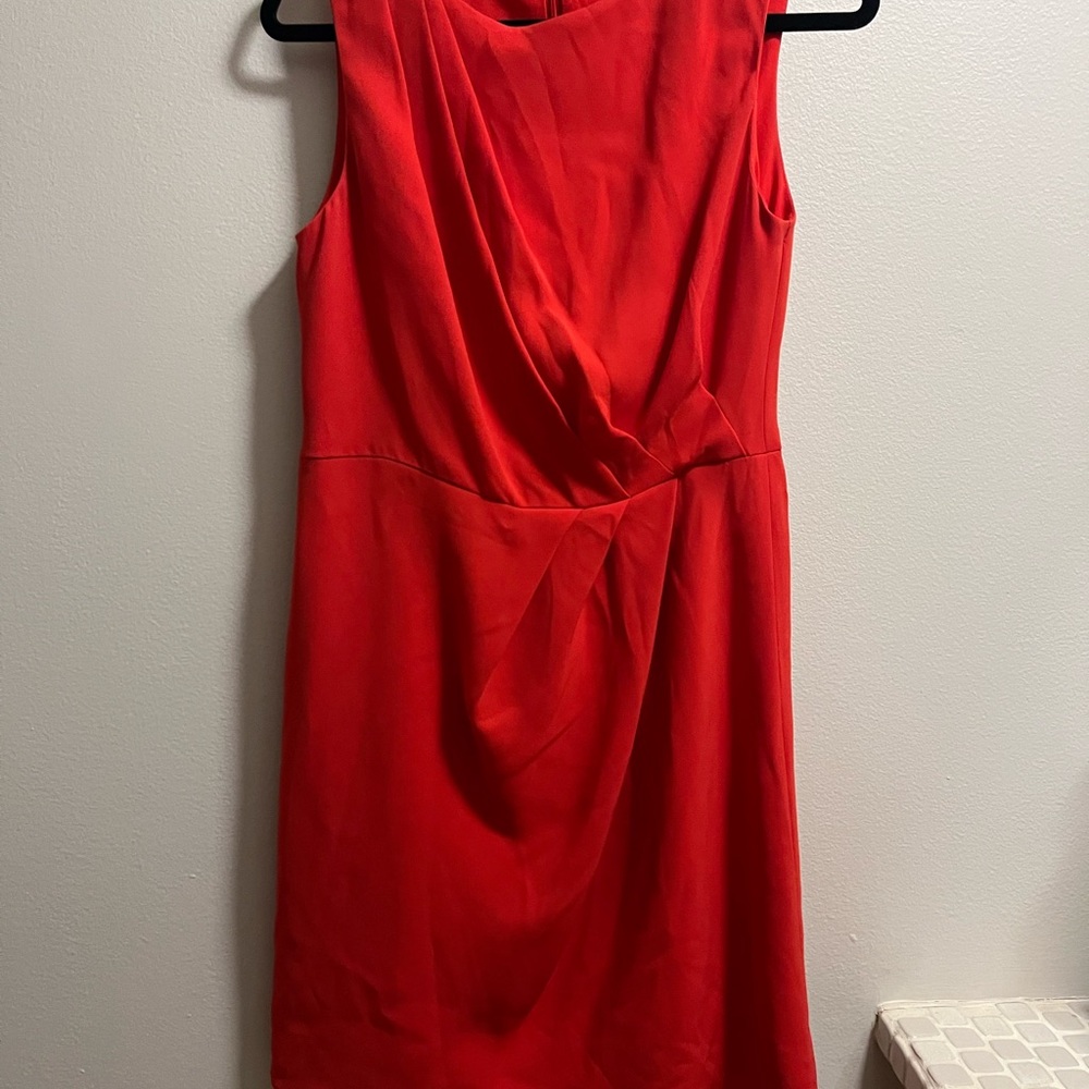Shoshanna Red Sleeveless Dress